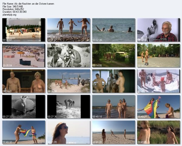 FKK video in Germany - Als die to see naked an die Ostsee kamen [Bodyart Collection]