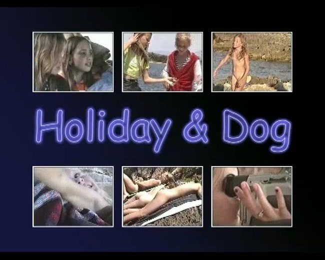 Holiday and Dog - Young Nudist Family [Teen Purenudism video] [Bodyart Collection]